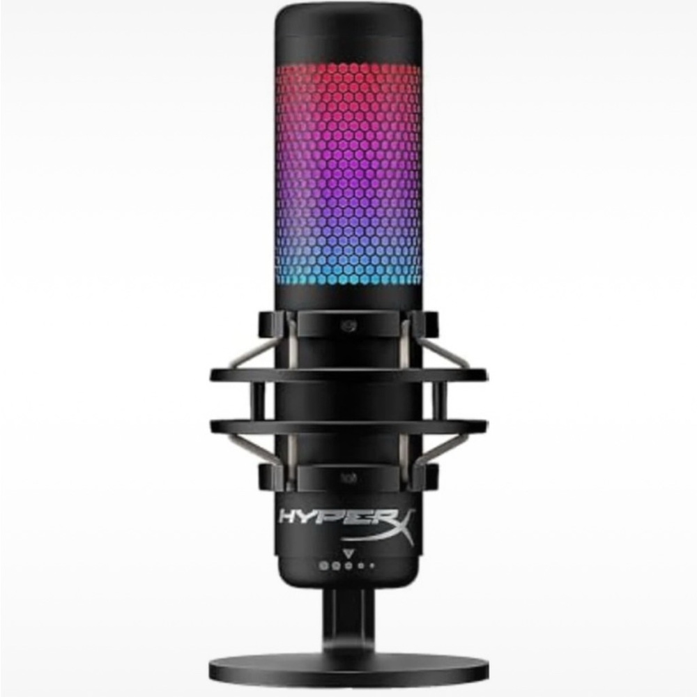 HyperX Quadcast Pro Streaming Microphone with RGB Lighting